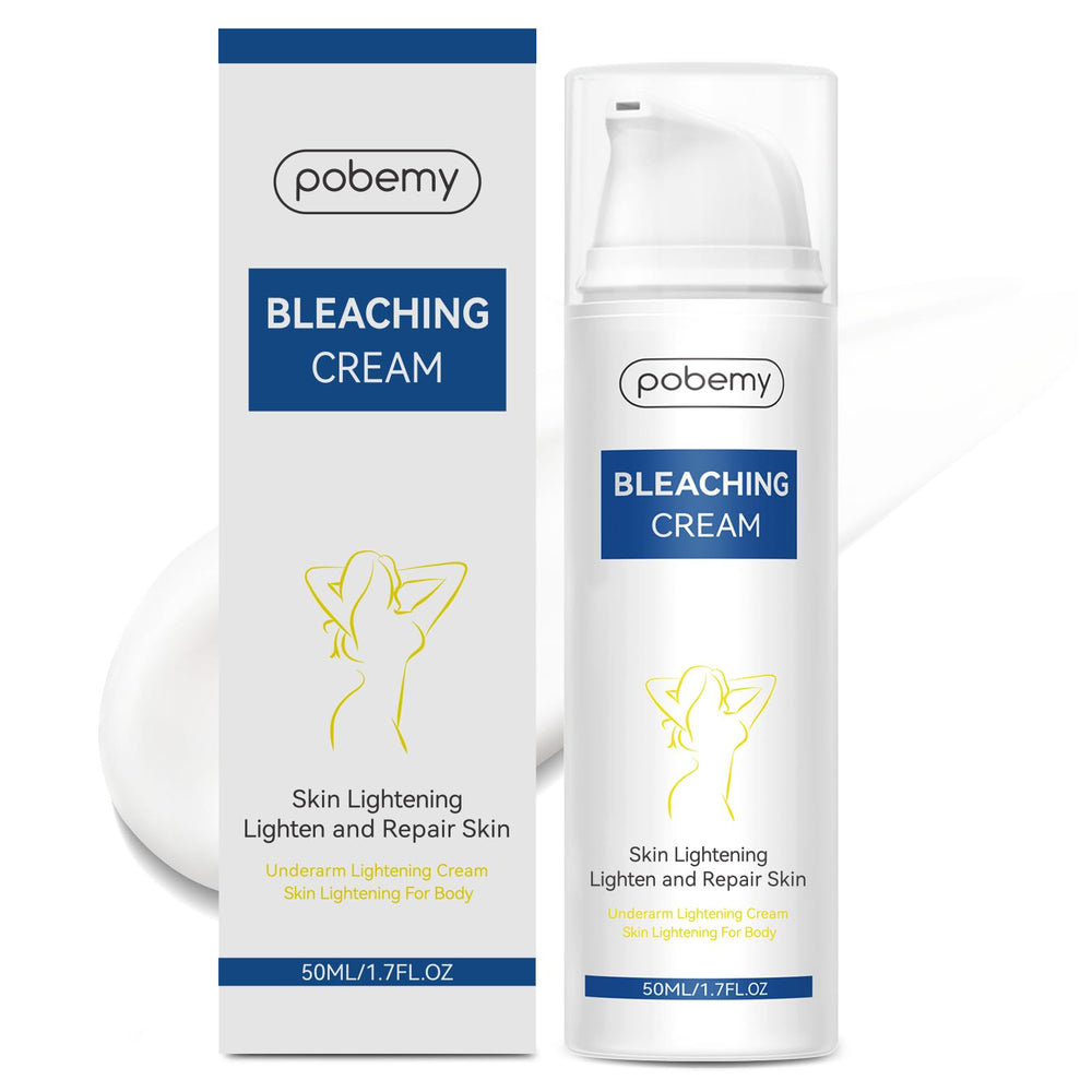POBEMY Crème éclaircissante Aisselles pour peau uniforme et douce.