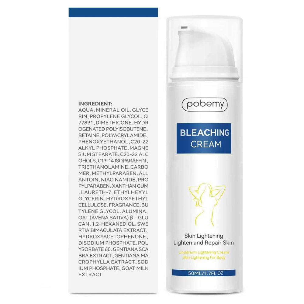 POBEMY Crème éclaircissante Visage pour teint plus uniforme et rayonnant.