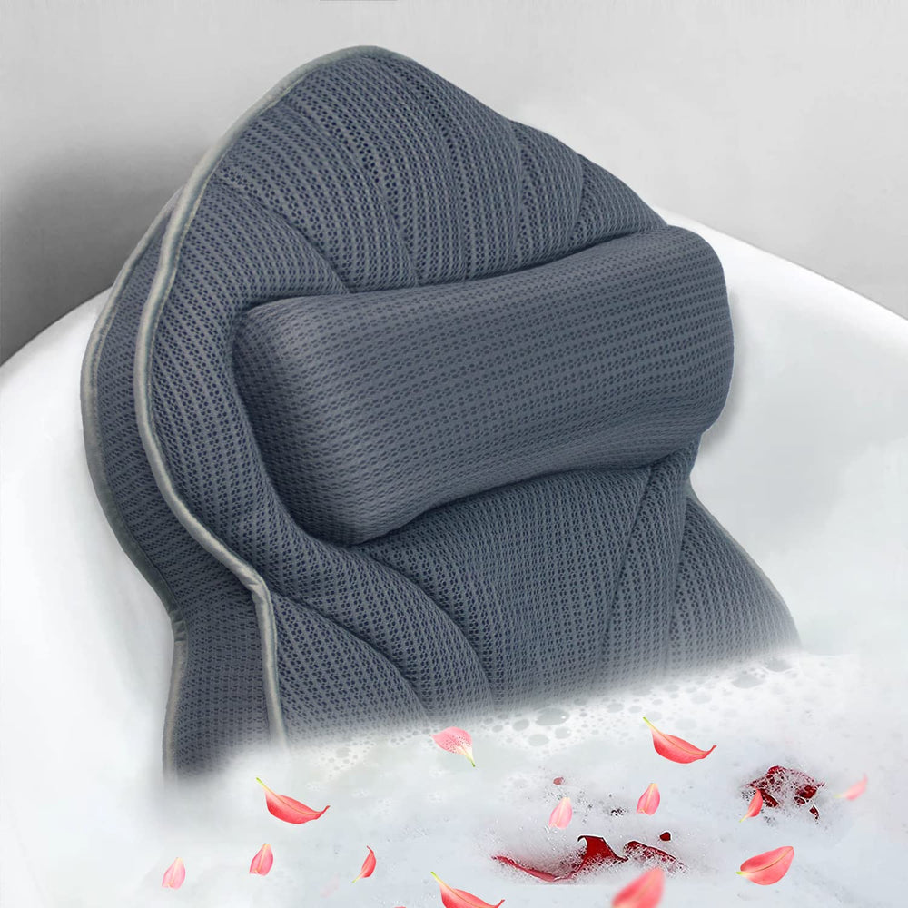 Poemland coussin-baignoire extra-large offrant soutien cou-dos-tete pour une détente totale