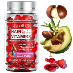 Poeroes Huile Capillaire bouteille prête à dompter les frisottis et nourrir les longueurs.