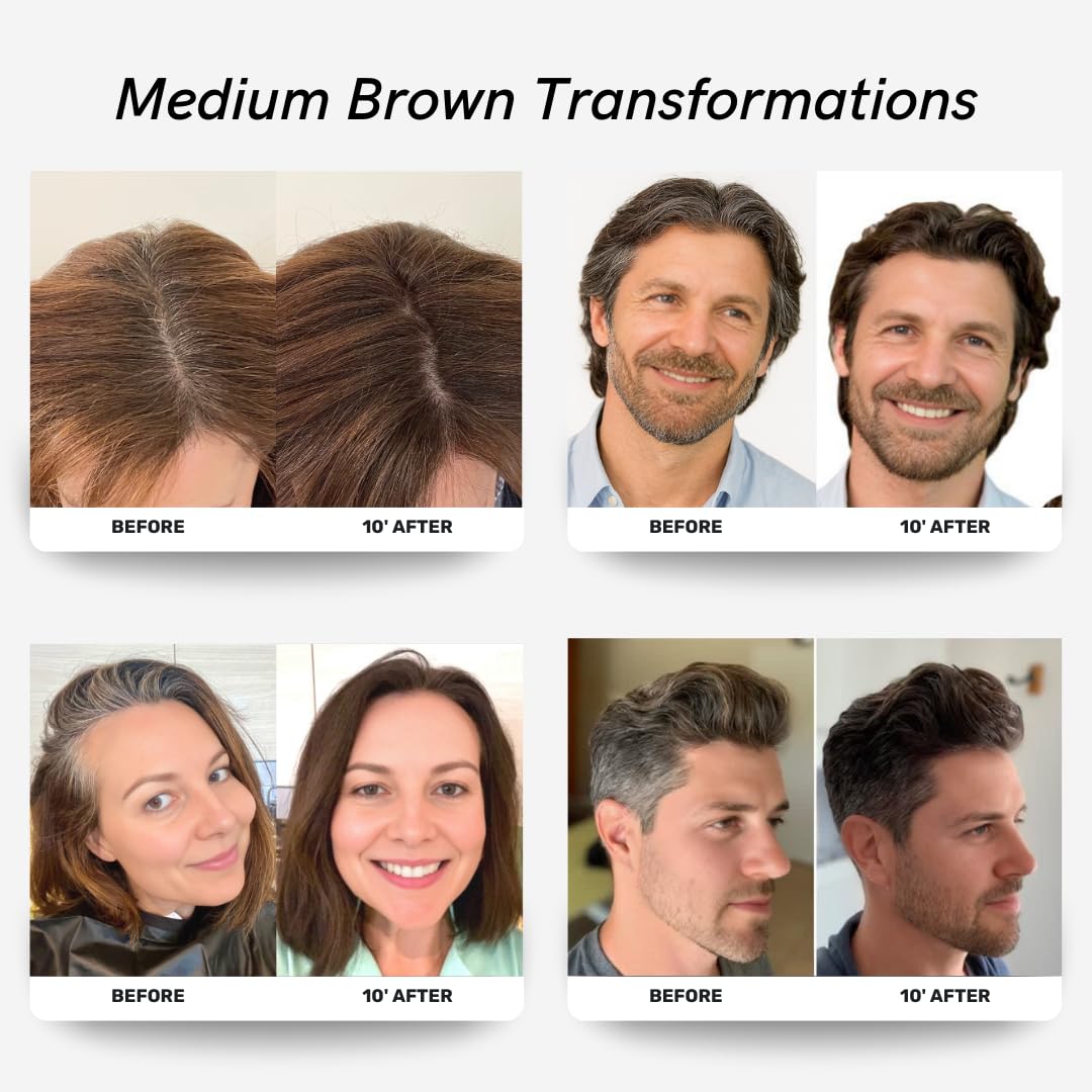 POLAR HAIR CARE - Résultat couleur brun moyen sur cheveux visiblement nourris.