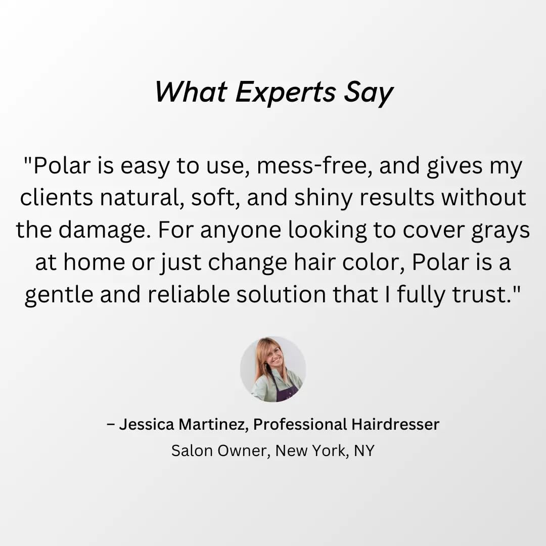 POLAR HAIR CARE - Couleur durable jusqu à six semaines.