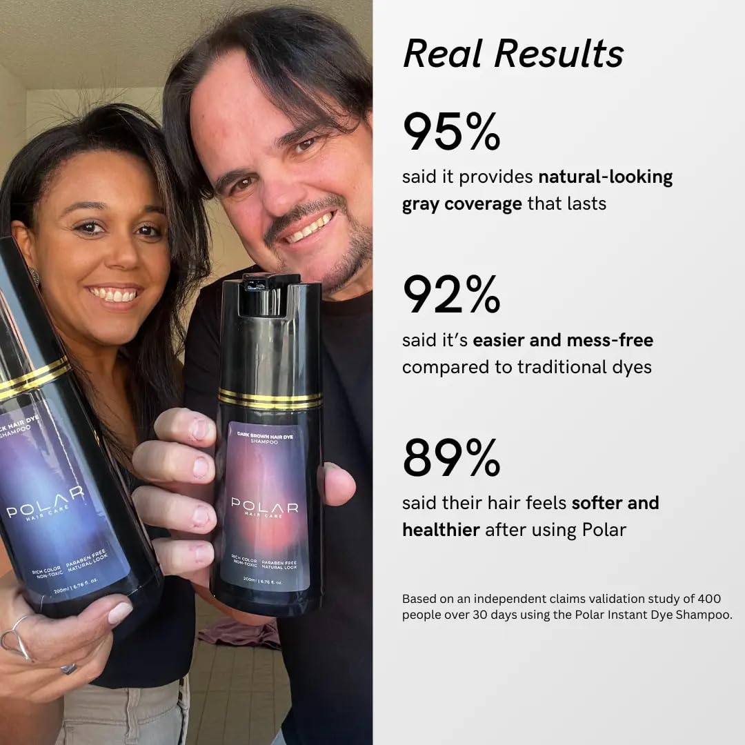 POLAR HAIR CARE - Formule vegan sans ammoniac pour cheveux plus doux.