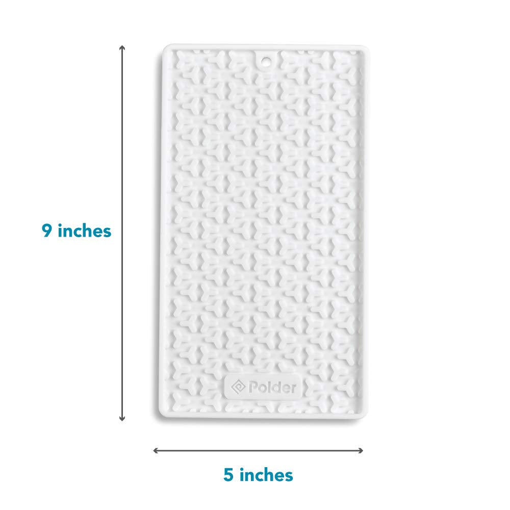 Tapis Polder dimension ideale pour poser tous les fers et lisseurs pendant le style.