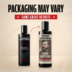 Polished Gentleman texture creme satinée pour barbe douce et soignée.