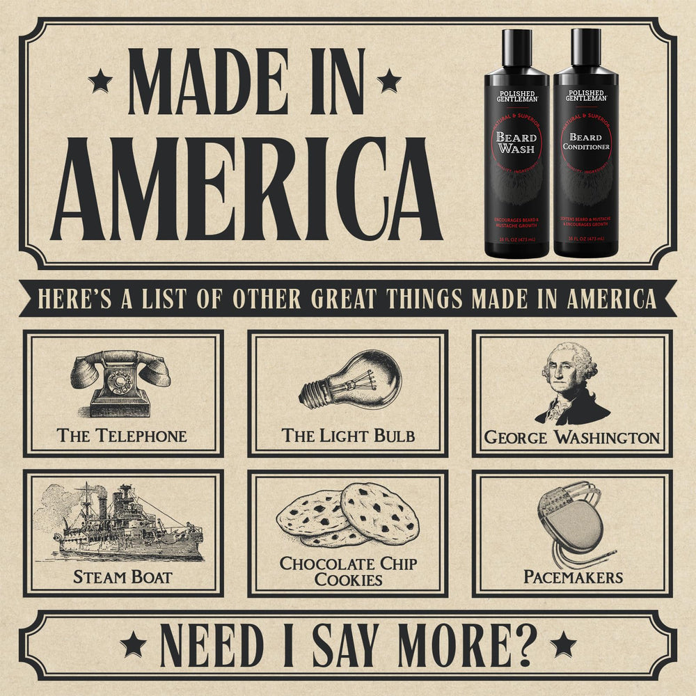 Polished Gentleman Huile croissance barbe – flacon, douceur et vigueur potentielles.