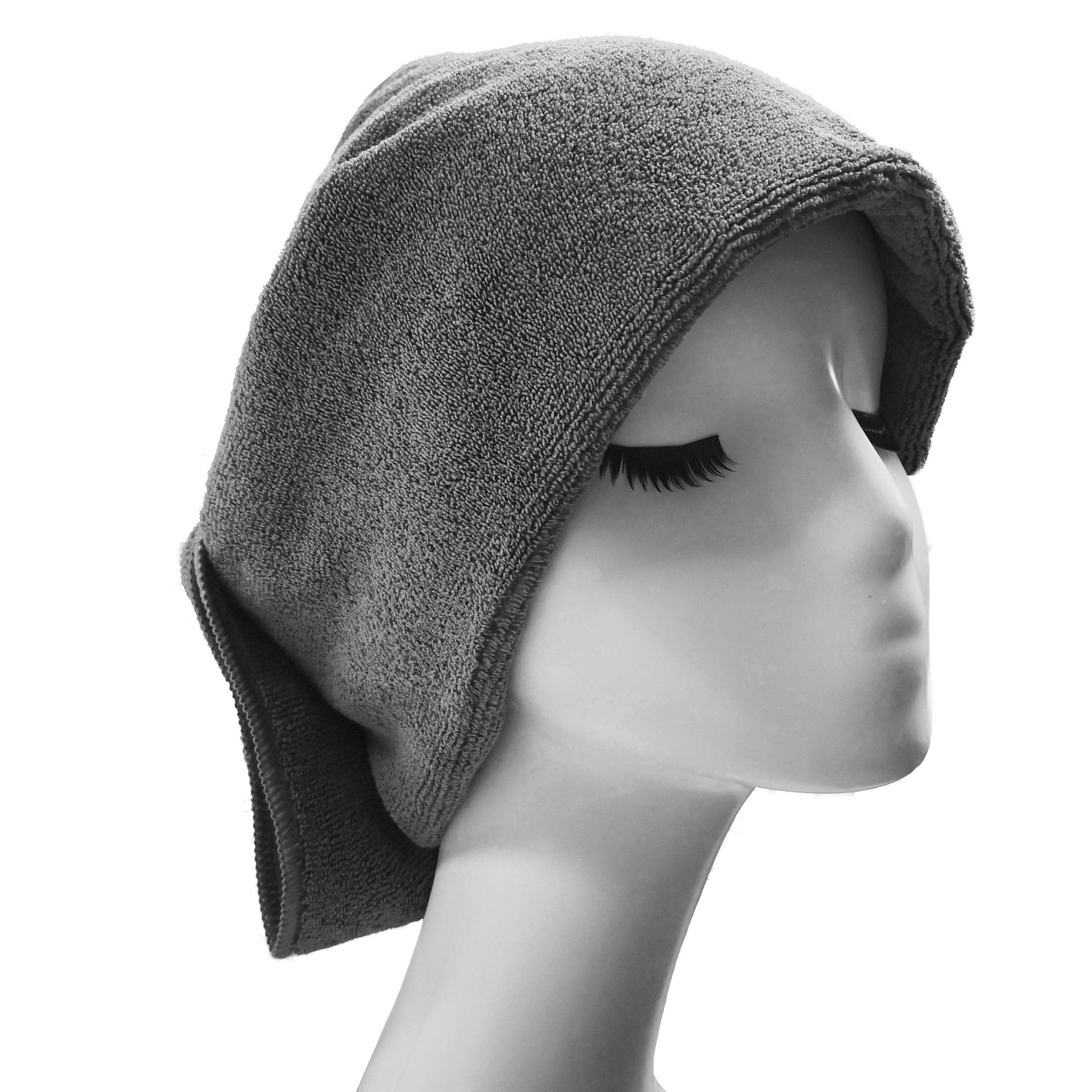 Serviette POLYTE salon gris 20x40; absorption élevée pour un séchage efficace.