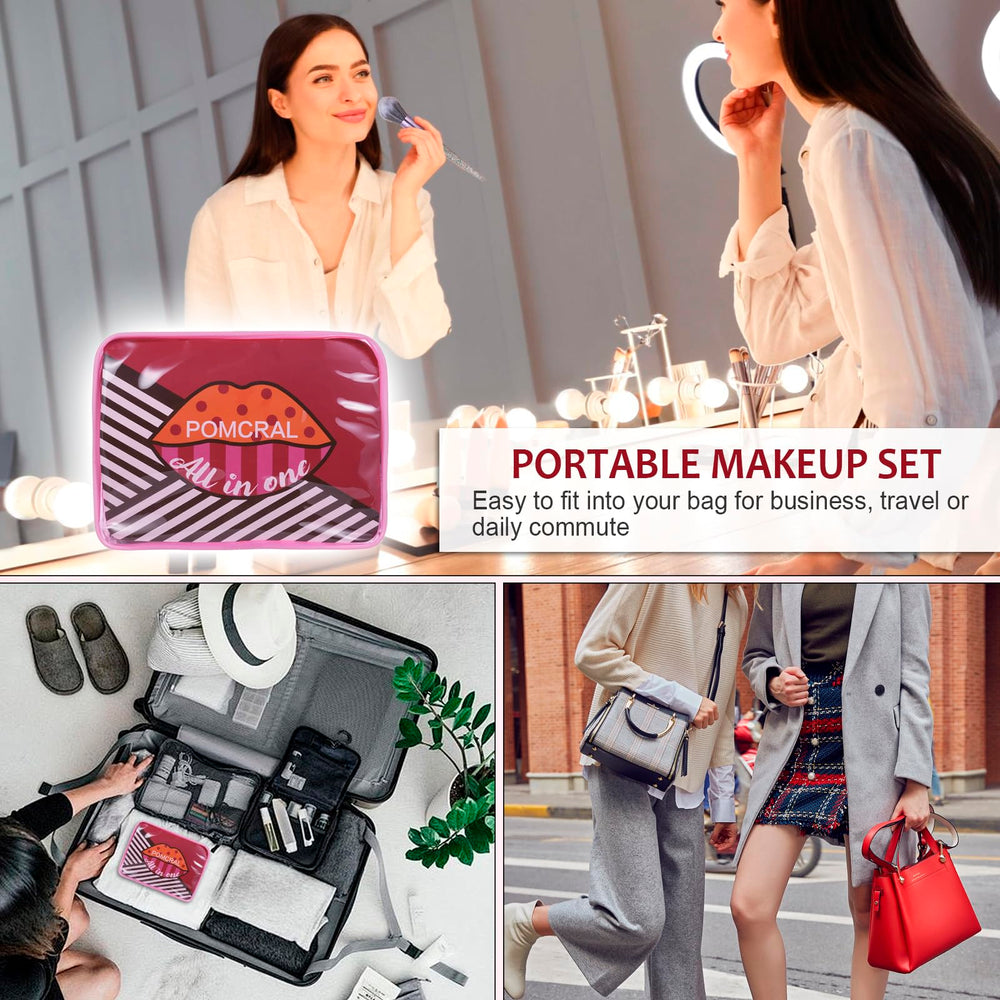 Trousse voyage Pomcral pour transporter tout le nécessaire partout.