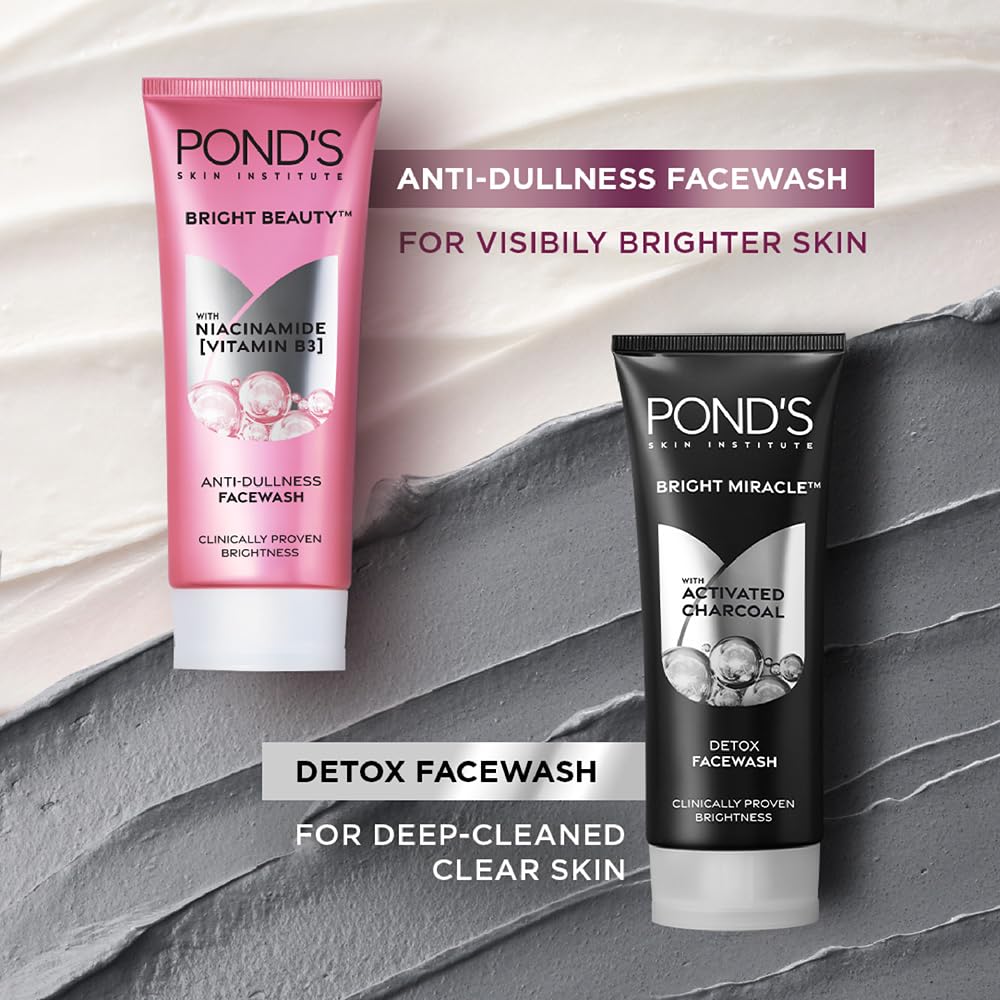 POND'S Bright Beauty Face Wash — soir-rituel, apaise et clarifie en douceur.