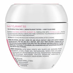 Texture légère de la crème POND'S Clarant B3 pour peau normale à grasse
