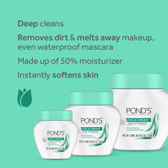 Cire d'abeille hydratante dans POND'S Crème Froide protège l'hydratation.