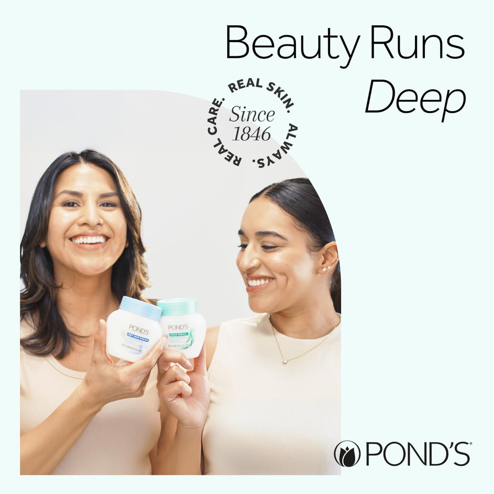 POND’S Rejuveness – ingrédients AHA, collagène et vitamine E pour peau hydratée.
