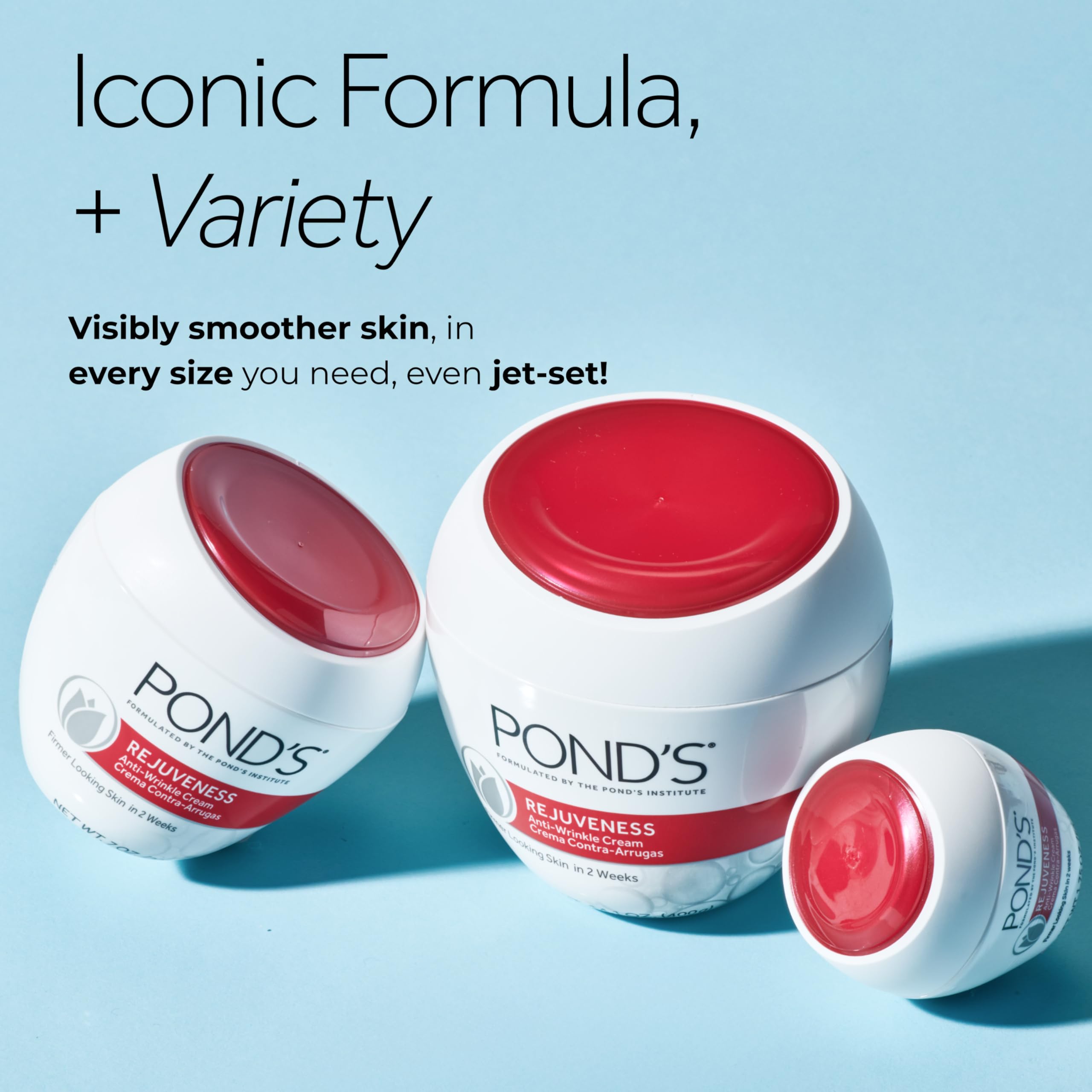 POND’S Rejuveness – peau nourrie en profondeur et texture satinée au réveil.