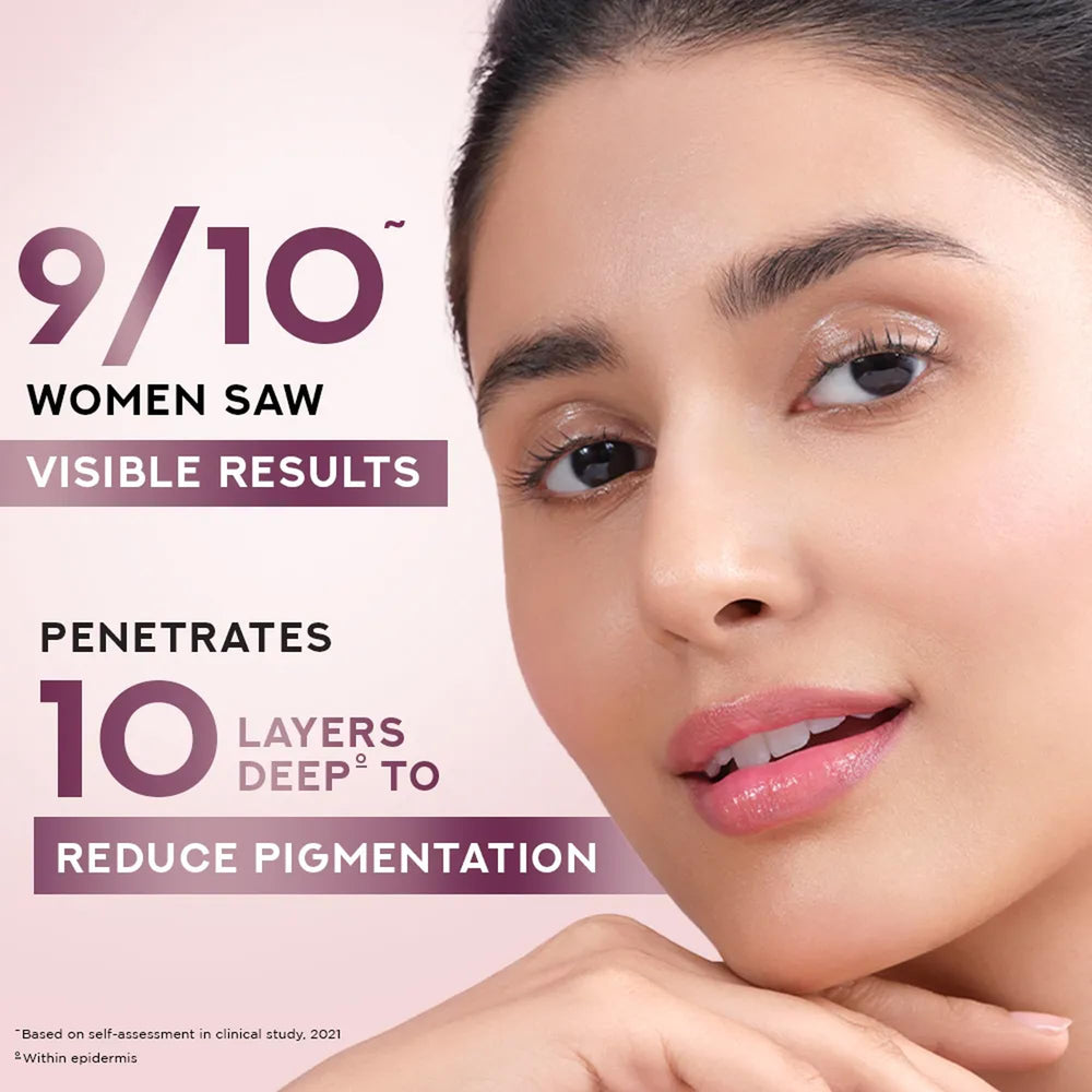 Pond's Sérum Brillance — application visage rapide dans une routine simple.