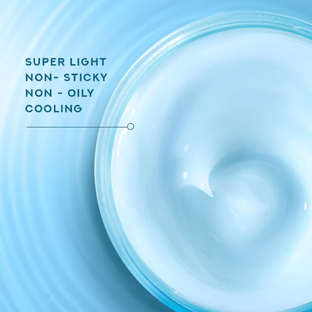 POND'S Super Light Gel, finition non grasse et hydratation légère.