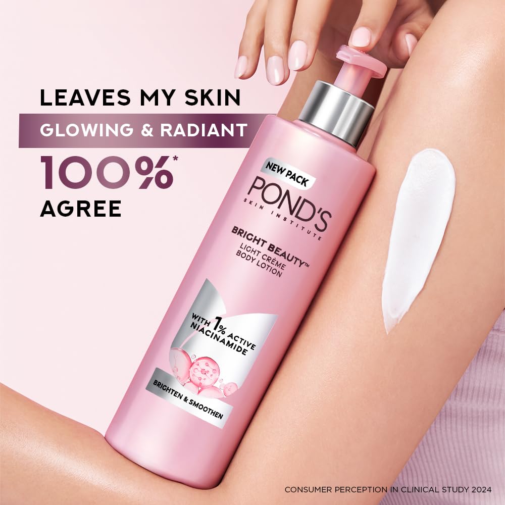 POND'S Triple Vitamine Lotion Corps, formule nourrissante pour peau souple.