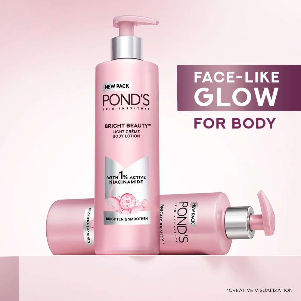 POND'S Triple Vitamine Lotion Corps, offre un confort quotidien pour la peau.