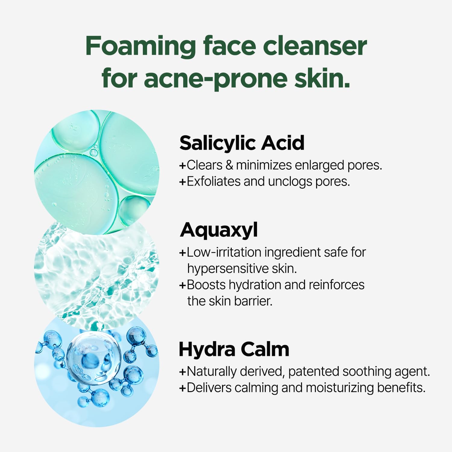 PONGDANG Hydratation botanique grâce à l’acide salicylique et Aquaxyl.