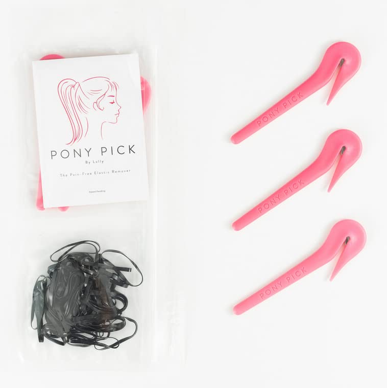 Pony Pick, coloris noir, look élégant et facile à ranger.