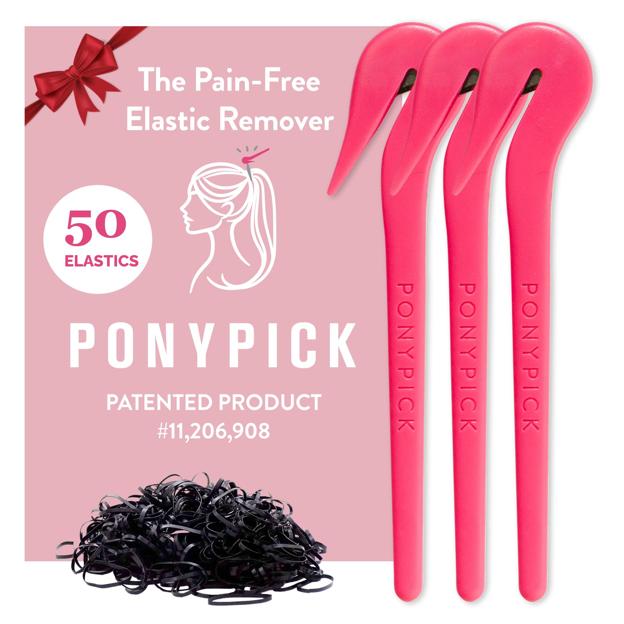 Pony Pick, outil coupe-queue-cheveux-enfant, retire les élastiques sans douleur.