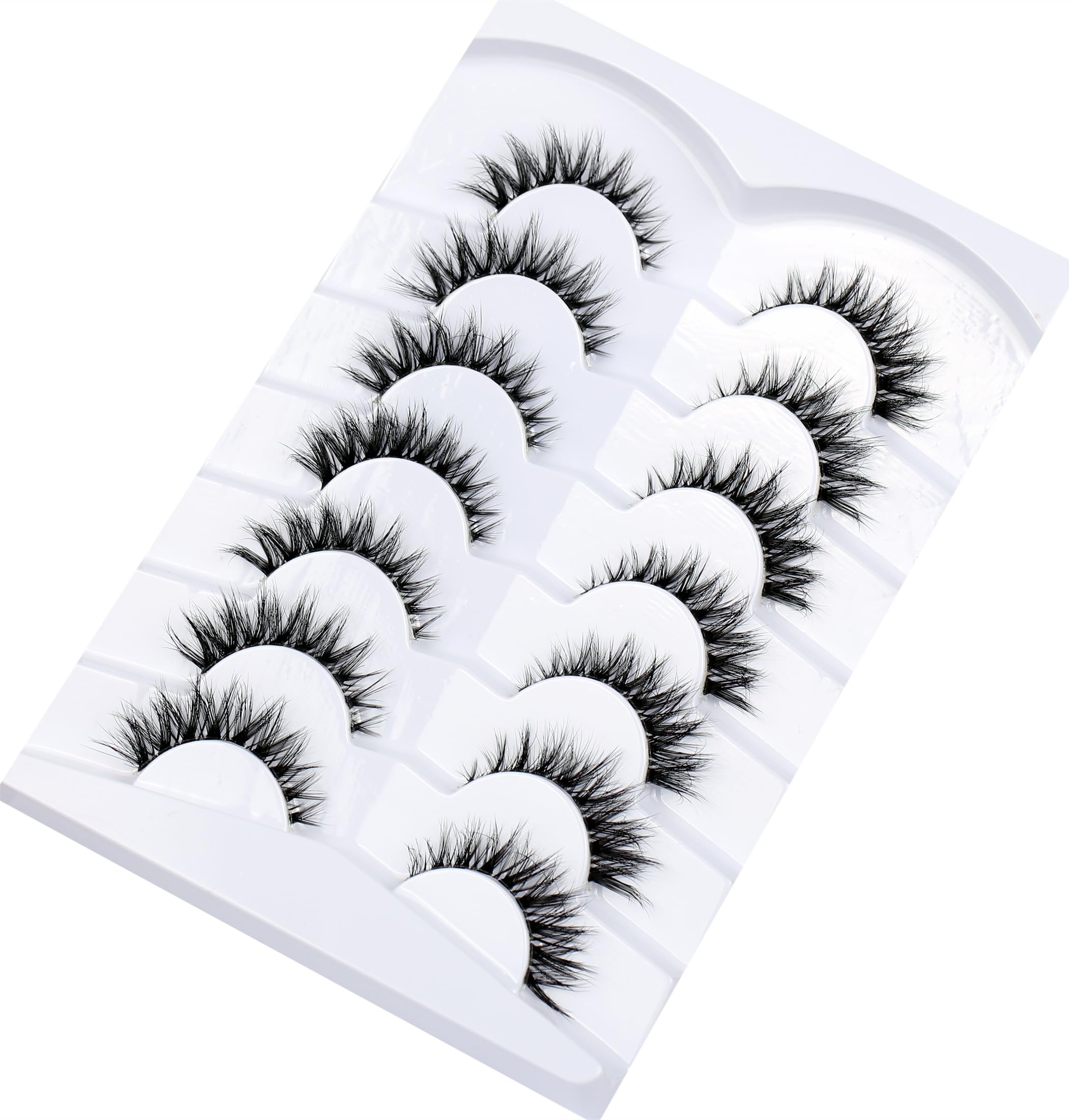 Pooplunch boîte de rangement pratique pour conserver les cils réutilisables.