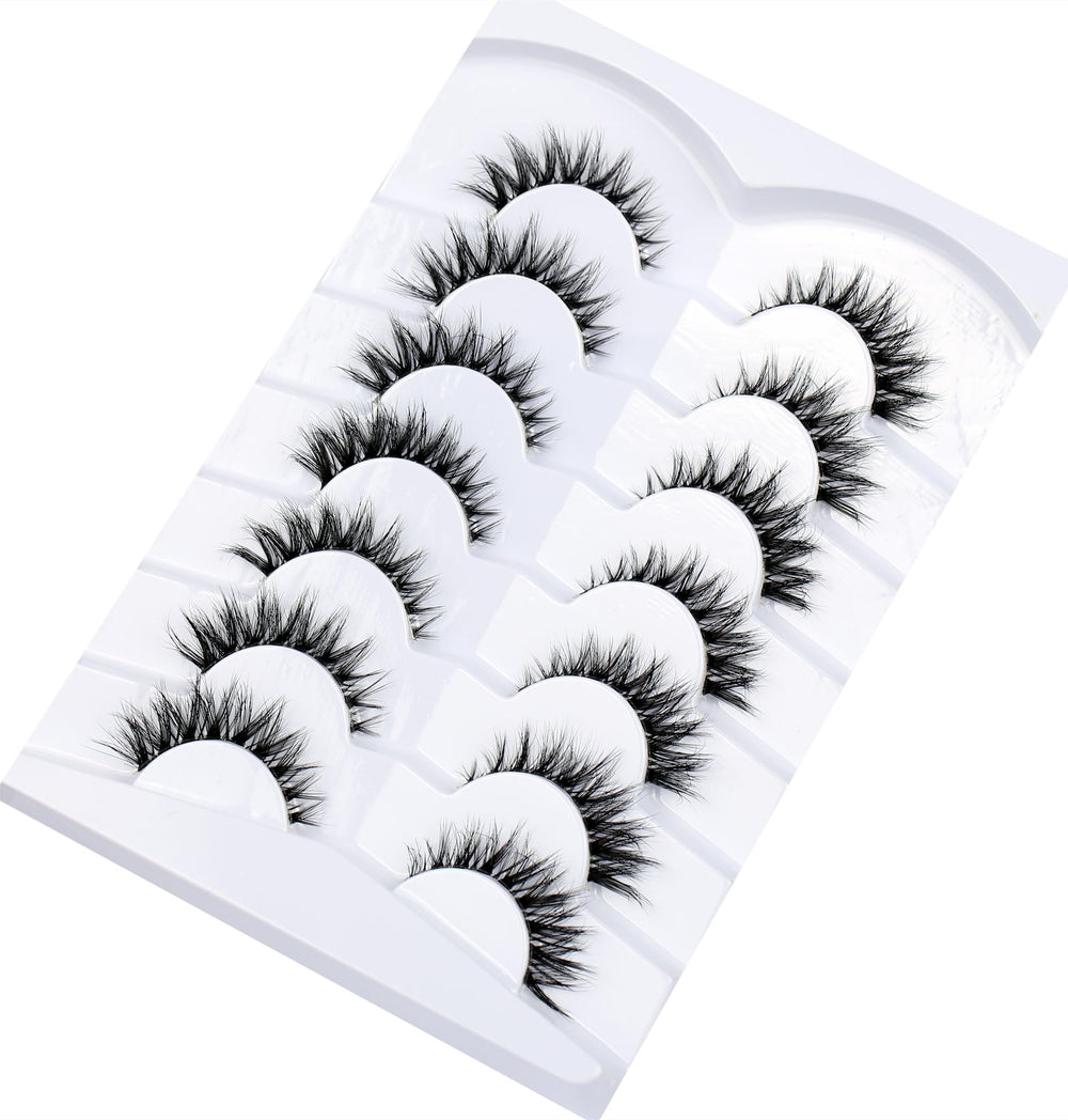 Pooplunch boîte de rangement pratique pour conserver les cils réutilisables.