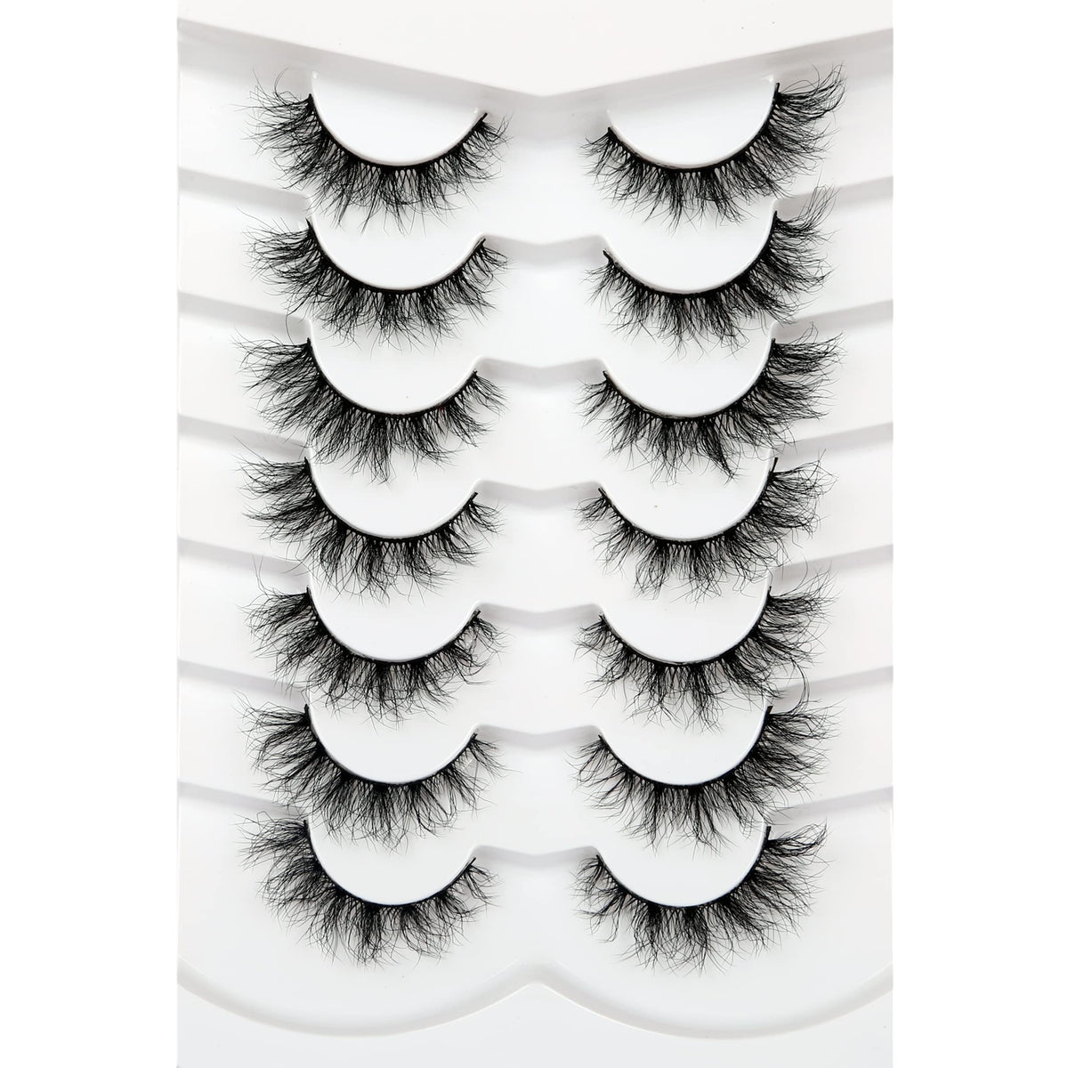 Pooplunch cils 8D Effet volume pour un regard ouvert et naturel.