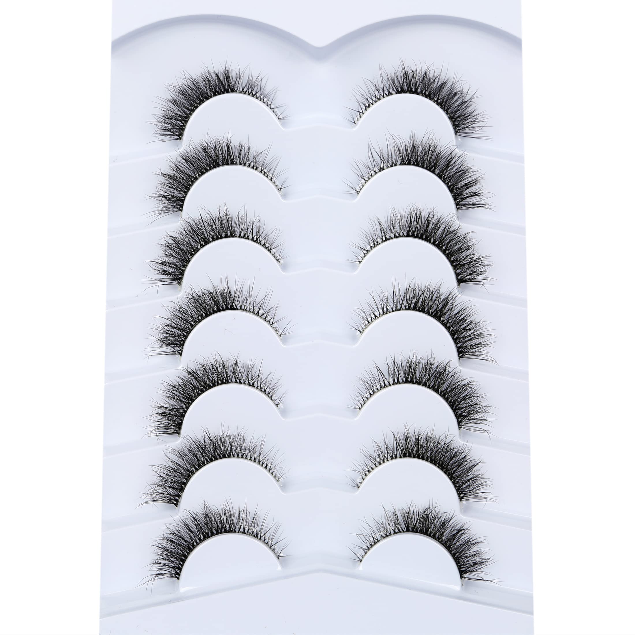 Pooplunch cils bande claire flexible pour un port confortable