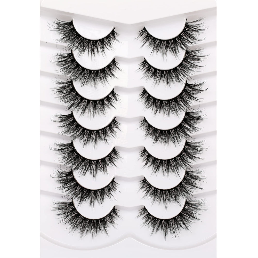 Pooplunch cils feeriques 8D pour un regard lumineux et durable.