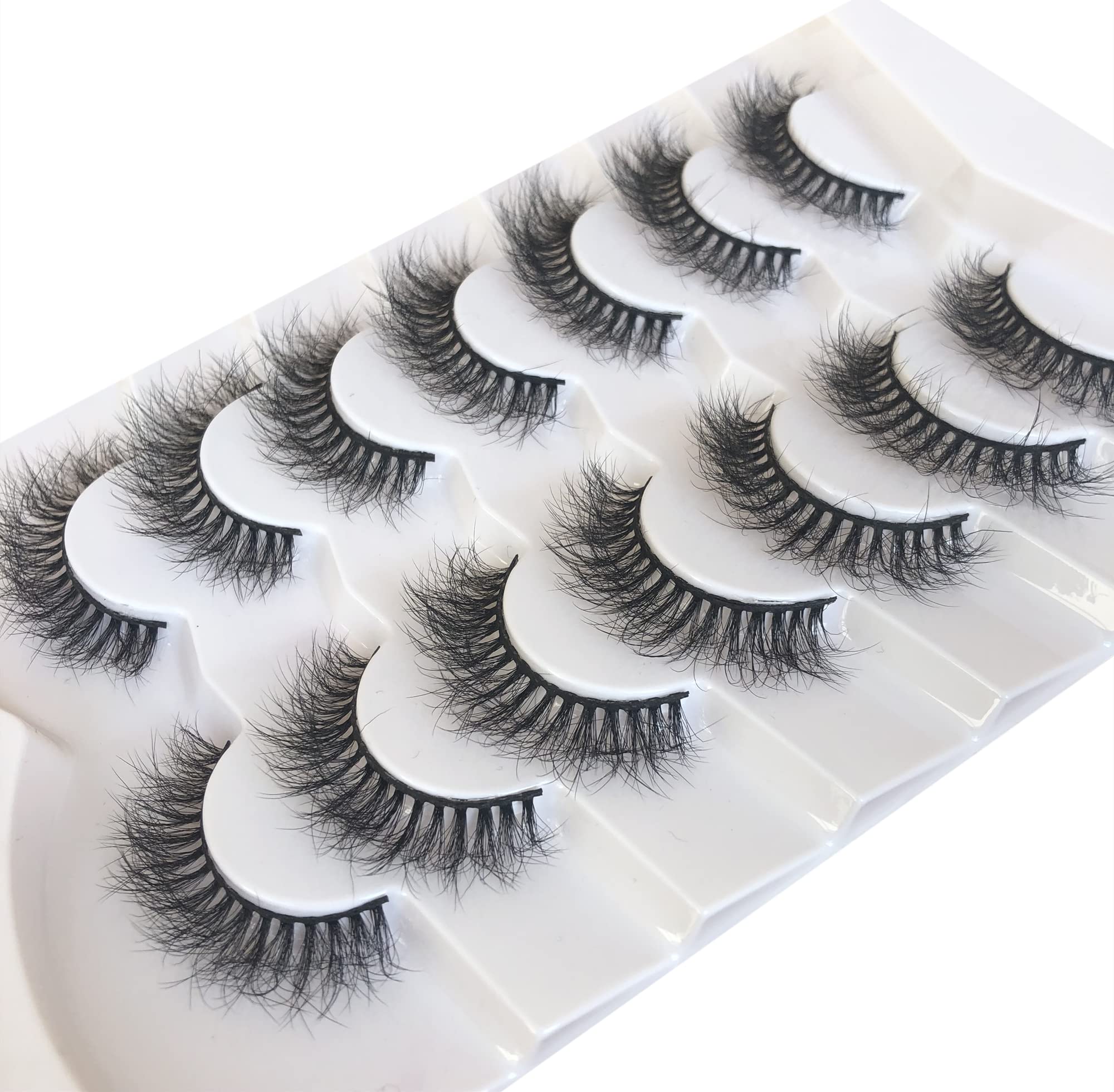 Pooplunch cils longueurs 10-14mm: ouverture naturelle des yeux sans effort.