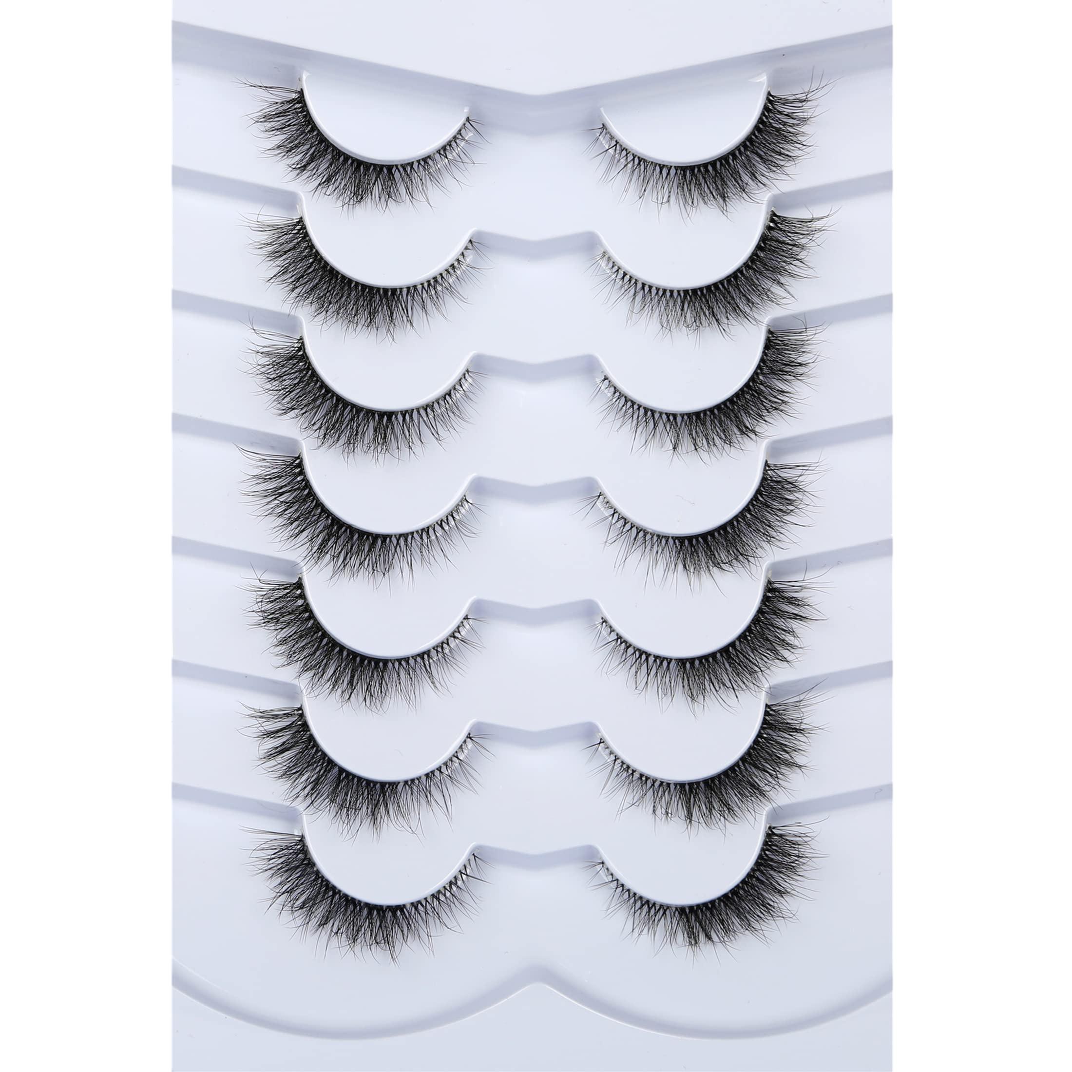 Pooplunch cils regard œil de chat naturel court pour un regard discret