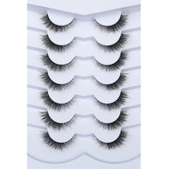 Pooplunch cils regard œil de chat naturel court pour un regard discret