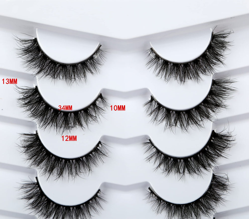 Pooplunch cils wispy effet naturel pour un regard léger