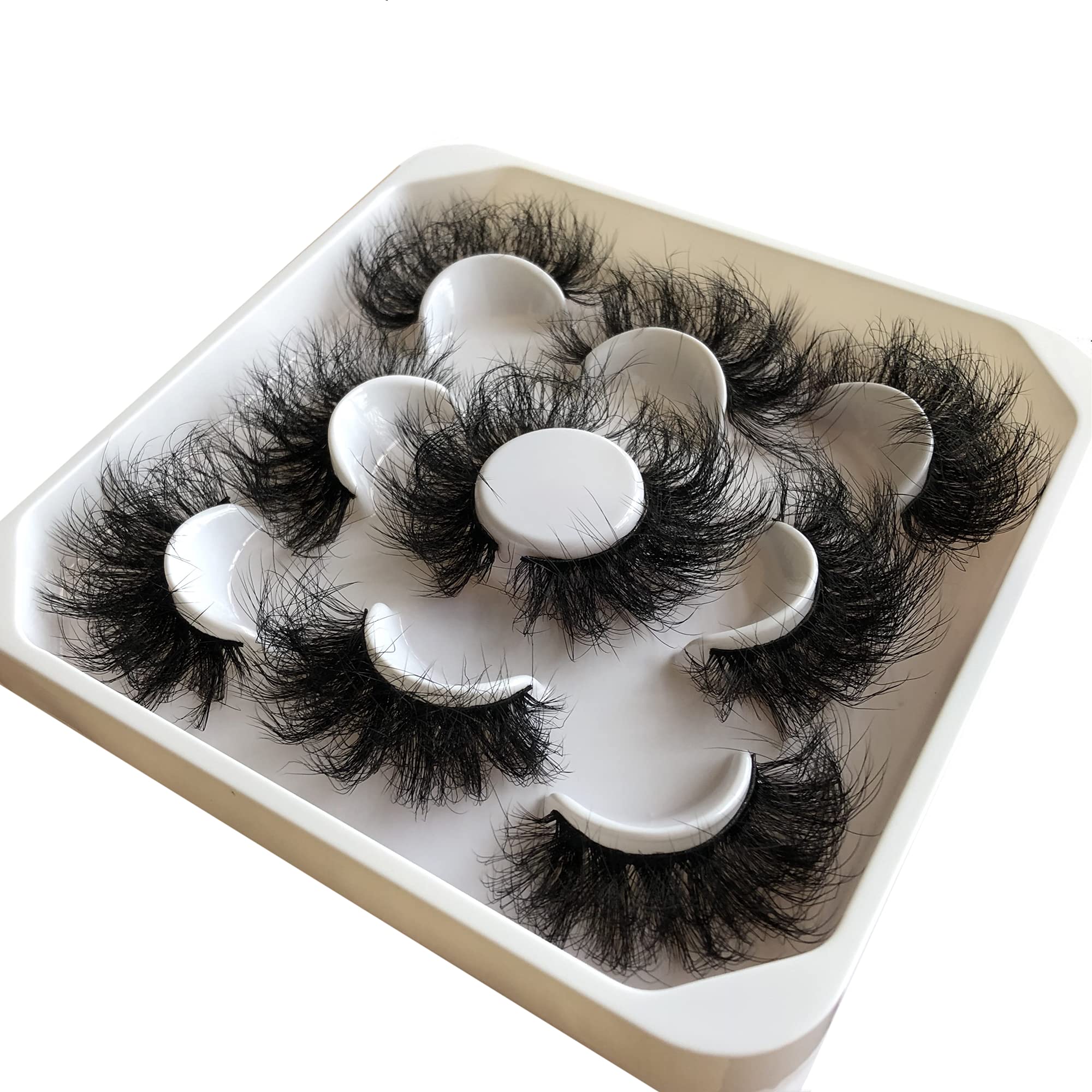 Pooplunch pack cils 5 paires : solution pratique pour divers looks.