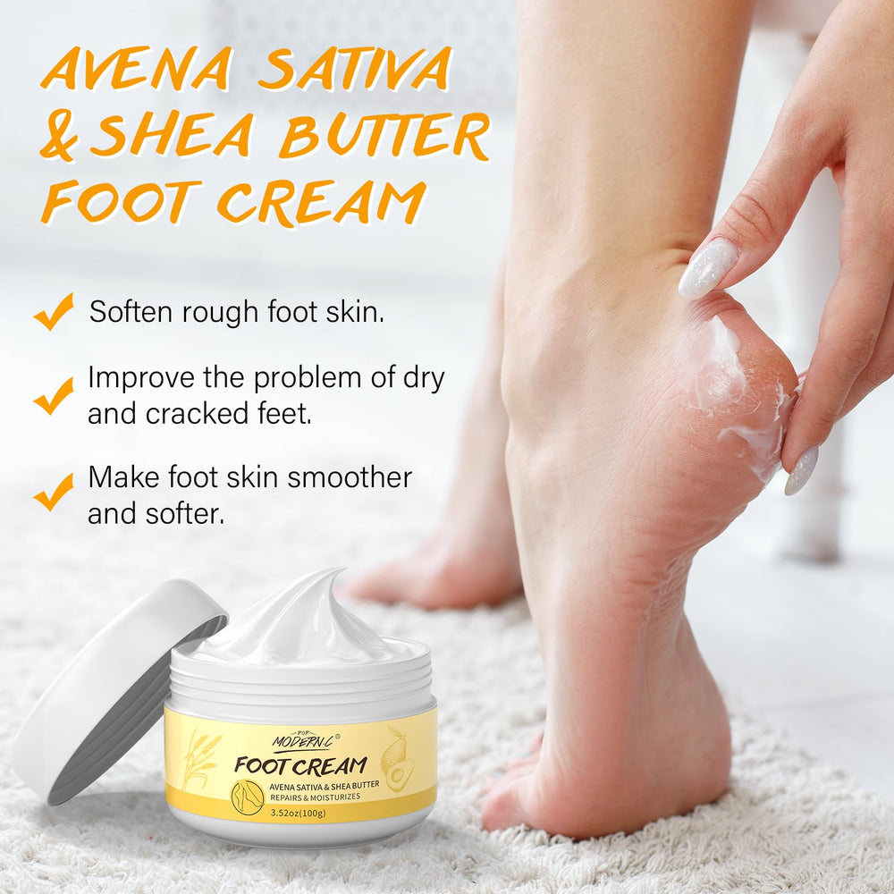 POP MODERN.C crème pieds – hydratation durable et douceur.