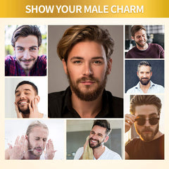 POP MODERN.C stimulation follicules barbe: peut activer les poils dormants.