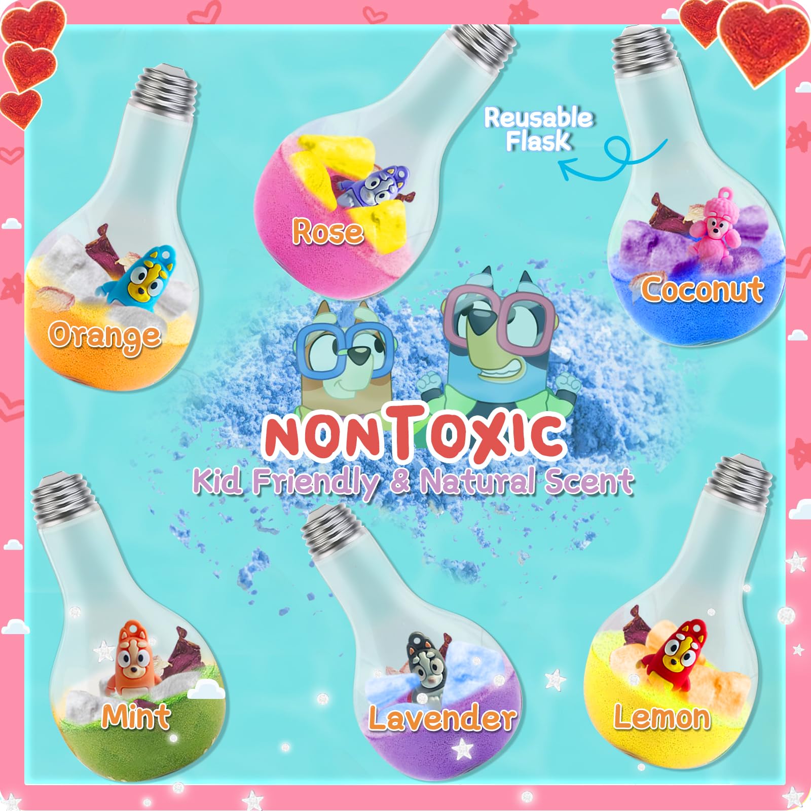 POPBATH bain nourrissant avec vitamines A, E et F pour peau douce.