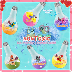 POPBATH bain nourrissant avec vitamines A, E et F pour peau douce.