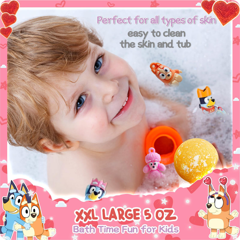 POPBATH bombe bain enfant cacheur de petit jouet à l’intérieur