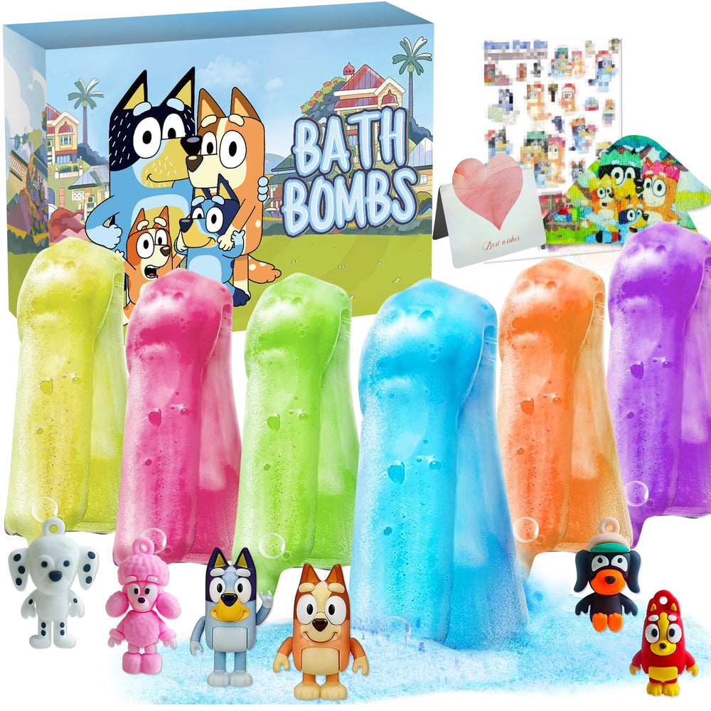 POPBATH bombes bain enfant potions scientifiques: effervescence colorée stimulante.