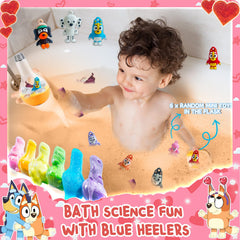 POPBATH figurines berger australien bleu: compagnons de bain et imagination.