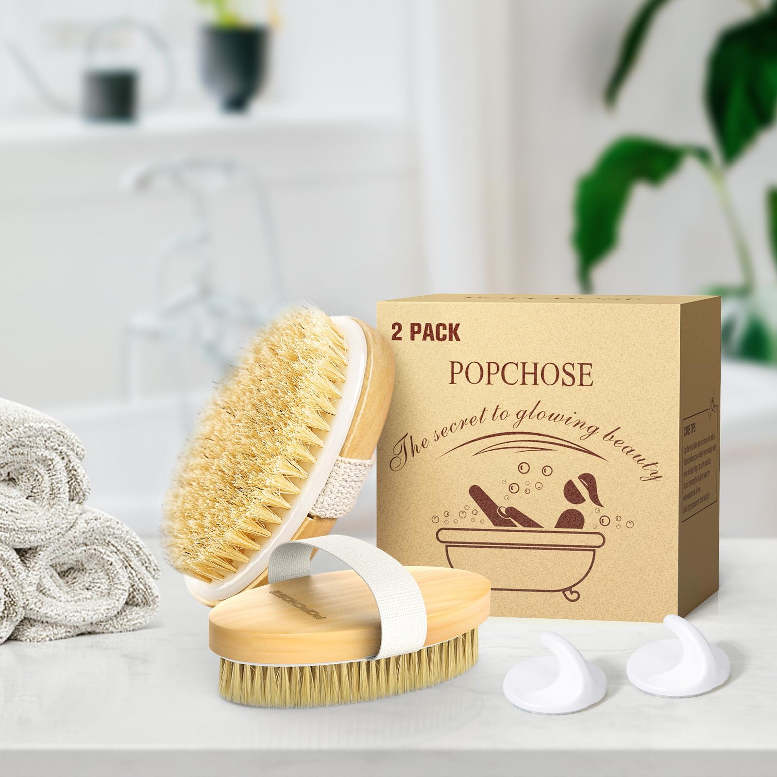 POPCHOSE crochet de séchage et rangement pratique après chaque utilisation.