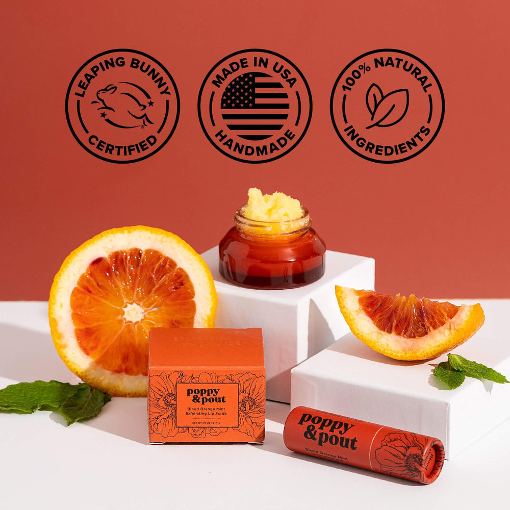 Emballage carton durable Poppy & Pout, réduction plastique.