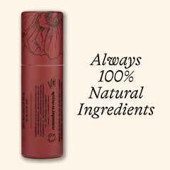 Emballage carton recyclable de Poppy & Pout sans plastique.