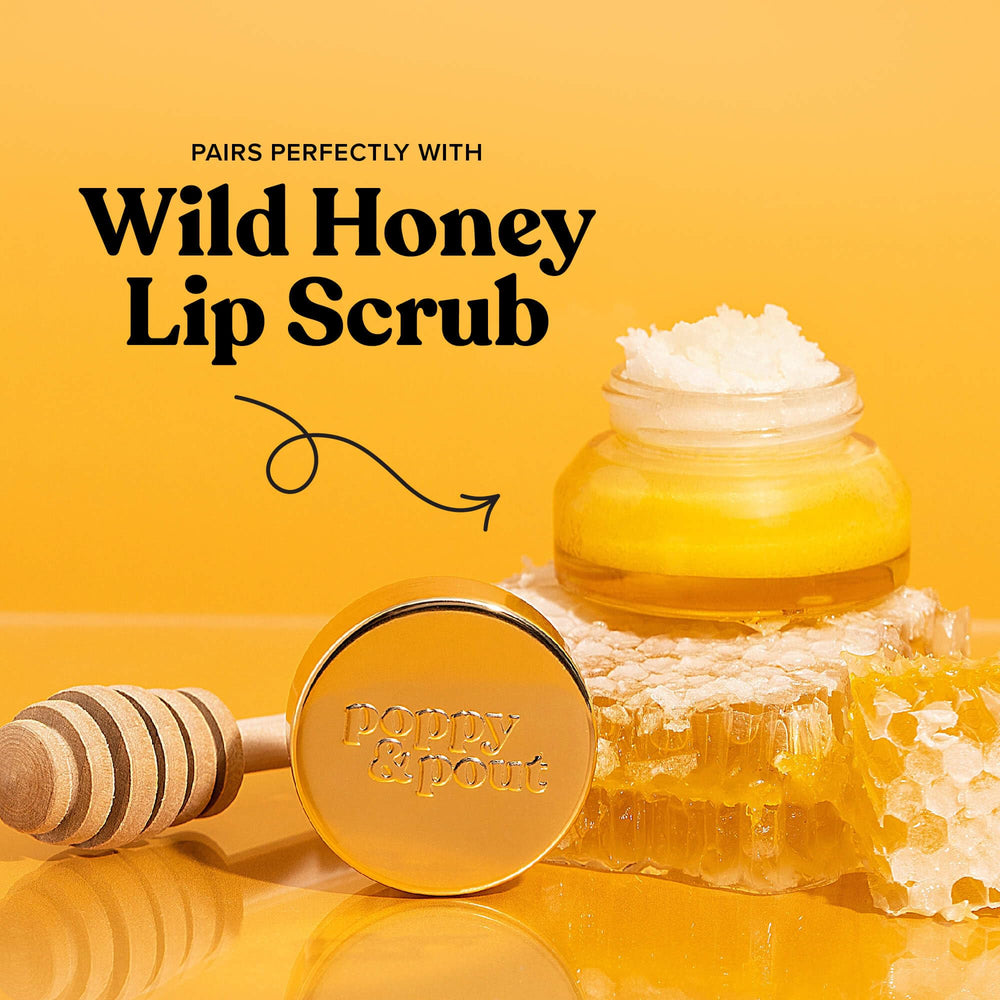 Idéal pour l'été, protège et apaise les lèvres avec Poppy & Pout.