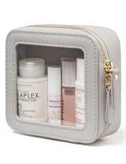 Pochette cosmétique transparente Popvibe, accès rapide à vos produits de maquillage.