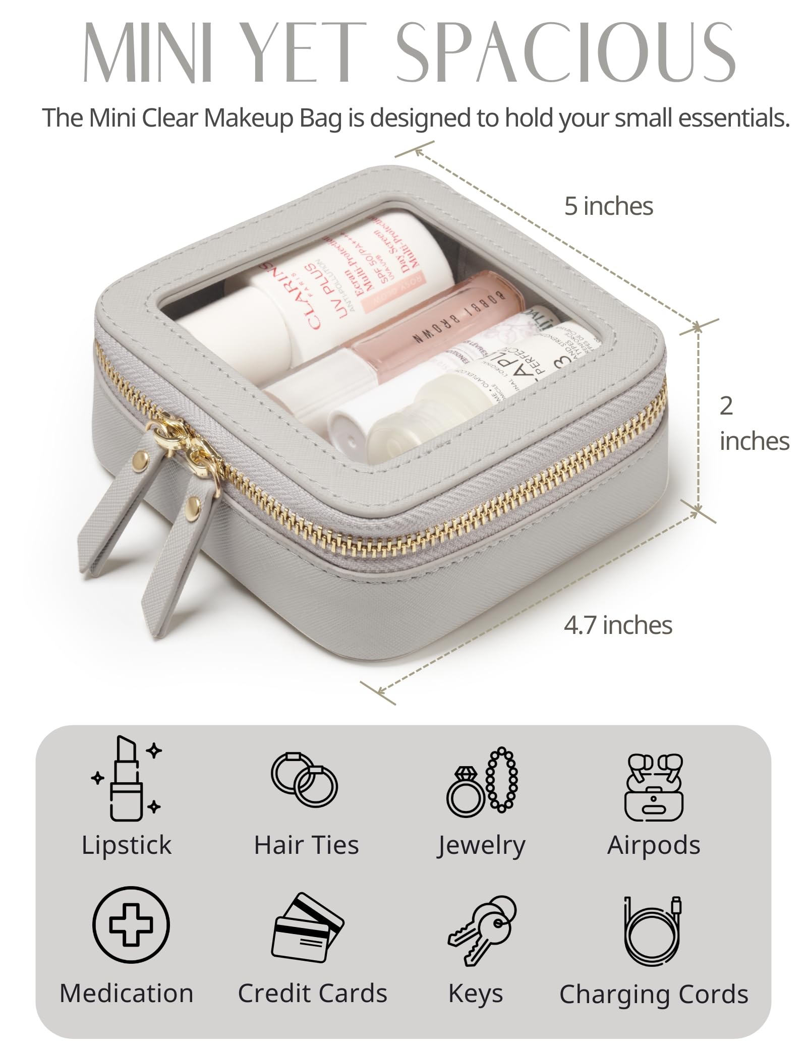 Pochette imperméable Popvibe, nettoyage facile et protection contre l'humidité.