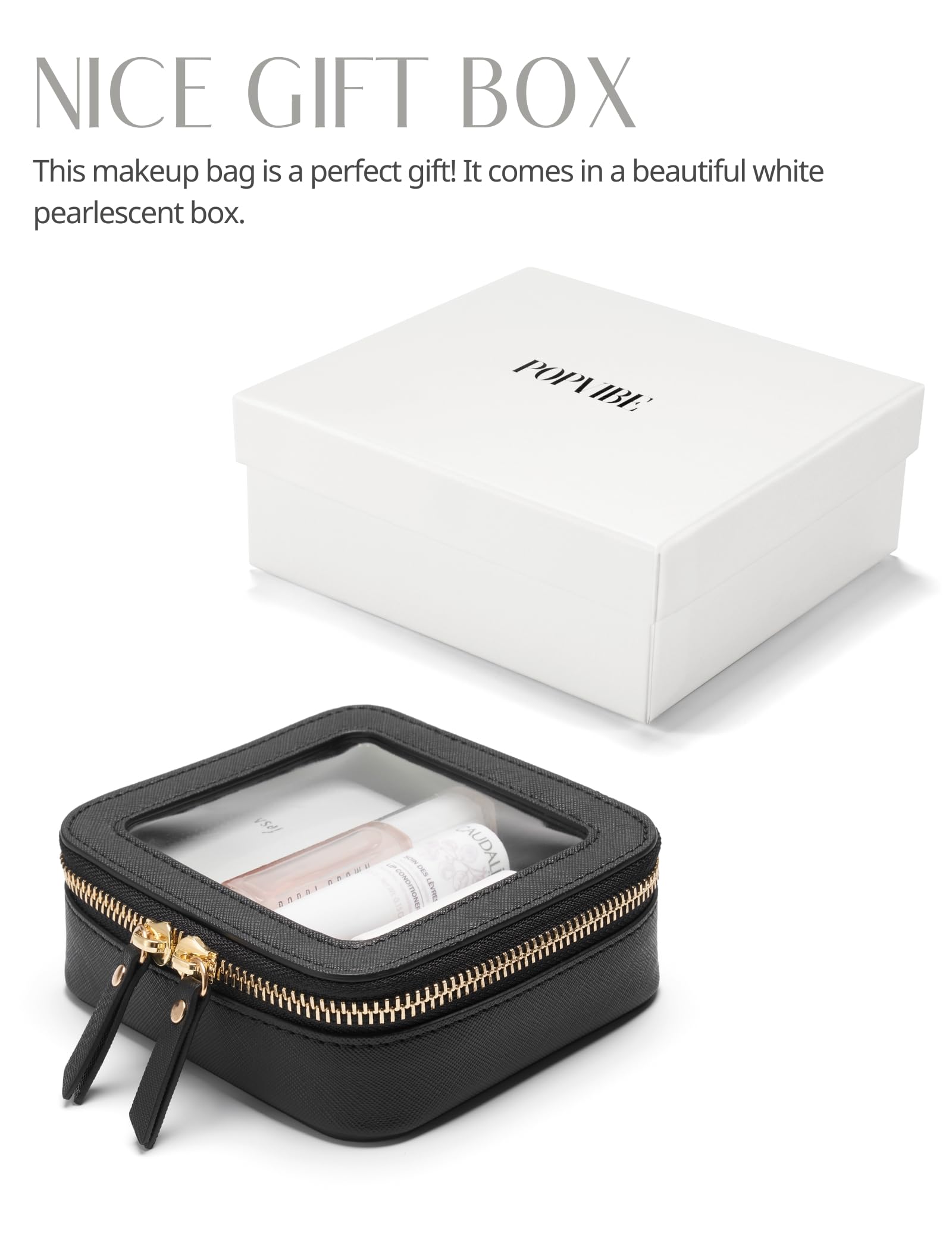 Finition dorée légère Popvibe, touches luxueuses sans surcharge.