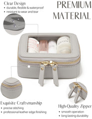 Pochette mini saffiano blanc Popvibe, matériau durable et élégant pour vos essentiels.