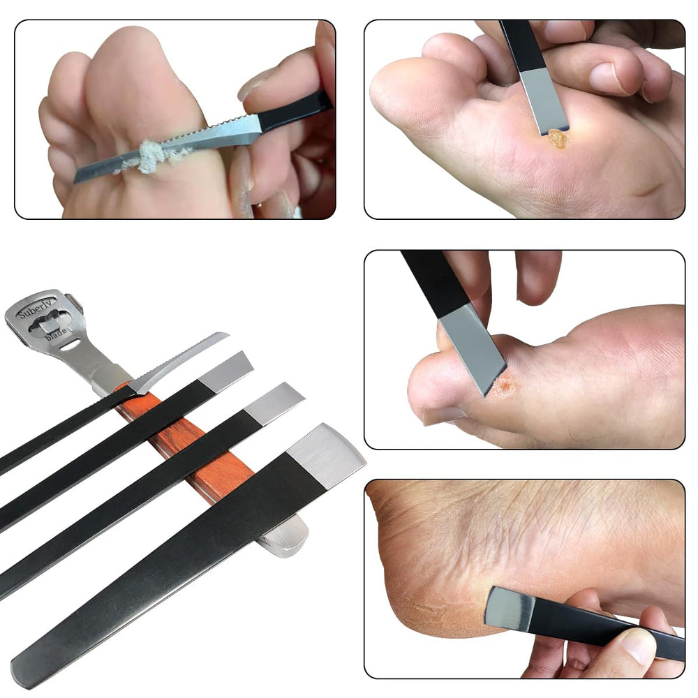 POQOD kit accessoires pieds de haute qualité pour un entretien régulier.